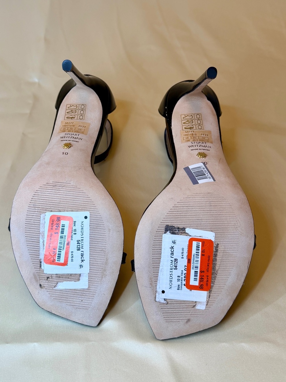 STUART WEITZMAN
Amelina 95 patent-leather sandals - Picture 4 of 4